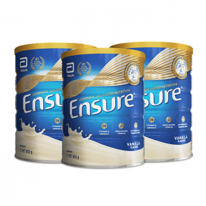 Abbott Ensure 大安素 香草味 850g (澳洲直邮：3罐包邮) 【保质期：27年4月】