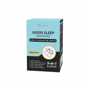 Antipro 专利Lactium® 酪蛋白肽 5合1 天然助眠片 60粒