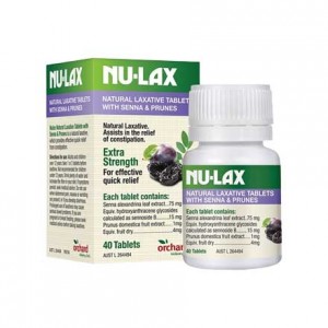 Nu-Lax 西梅乐康片 40片