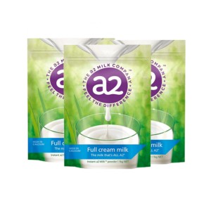 【新西兰直邮：顺丰发货】A2全脂奶粉成人速溶高钙牛奶粉 1kg 6袋/箱 (保质期：2027年2月）