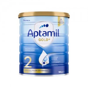 【新西兰直邮：顺丰发货】Aptamil 爱他美金装 2 段（6罐包邮）（保质期： 2026年12月）