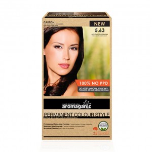 Aromaganic 5.63 纯天然染发膏染发剂 5.63度 浓巧克力棕