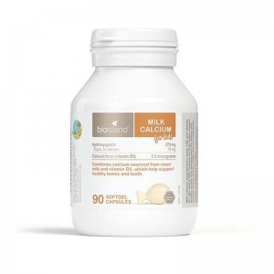 Bio Island 全天然婴幼儿补钙维生素D 液体乳钙90粒