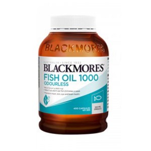 Blackmores 无味深海鱼油 1000mg 400粒