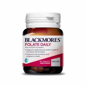 Blackmores Folate Daily 澳佳宝孕妇叶酸90片