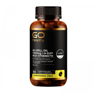 Go Healthy 高之源 磷虾油胶囊 强效守护血管健康 1 天1粒 60粒