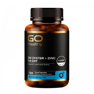 Go Healthy 高之源 牡蛎精华生蚝加锌 素食胶囊120粒 男性保健