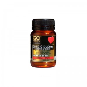 GO Healthy 高之源 300mg辅酶Q10+1,000IU维生素D3 胶囊 60粒