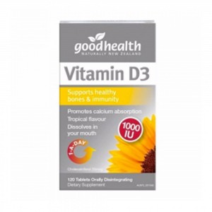 Good Health 好健康 维生素D3 120粒
