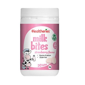 Healtheries 贺寿利草莓味奶片 50片 190g