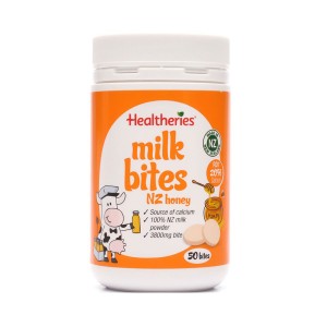 Healtheries 贺寿利蜂蜜味奶片 50片 190g