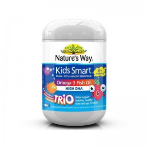 Nature's Way 佳思敏澳洲版儿童Omega-3 鱼油浆爆胶囊 180c
