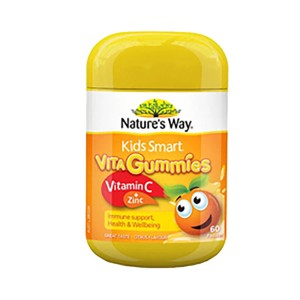 Nature's Way 佳思敏 澳洲版儿童果味软糖 60粒 (VC+锌)