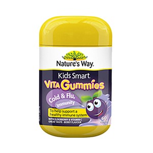 Nature's Way 佳思敏澳洲版儿童果味软糖 60粒 (抗感冒)