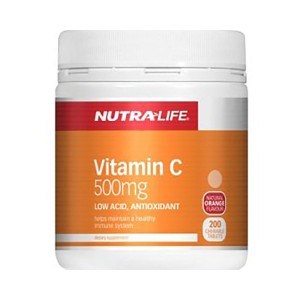 NutraLife 纽乐 VC咀嚼片500mg 200片