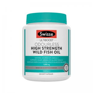 Swisse 野生无腥味鱼油1500mg 400粒