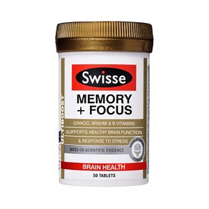 Swisse 增强记忆力和提高集中力片 50粒