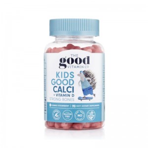 The Good Vitamin Co. 儿童钙+维D软糖 强壮骨骼 草莓味 90粒